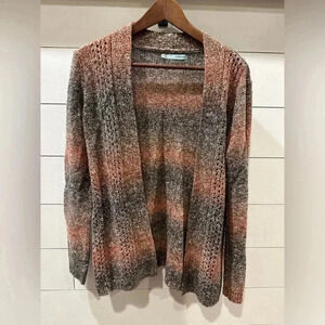 Maurice’s Grey/ Reddish Maroon Sweater- size Small